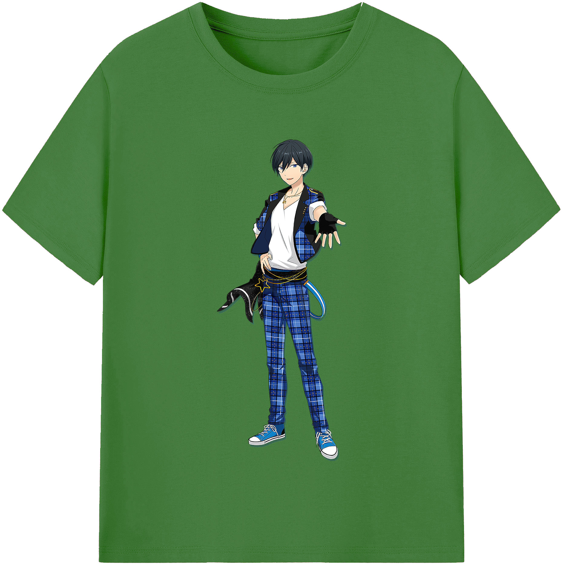 （画像用） あんさんぶるスターズ! Ensemble Stars レディースカジュアルプリントTシャツ（綿100％）